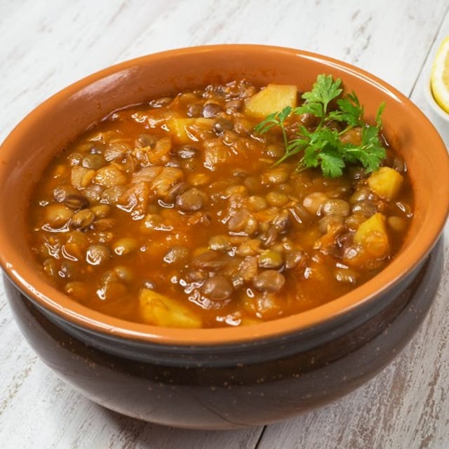 Spinach Lentil Soup.