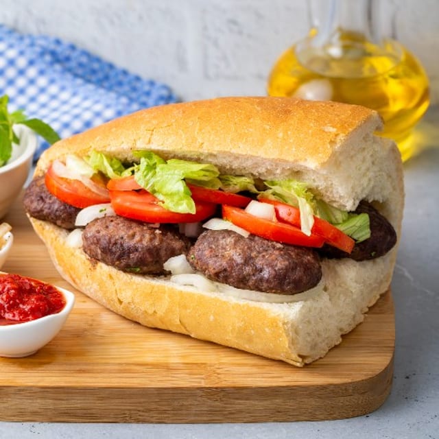 Falafel Sandwich.