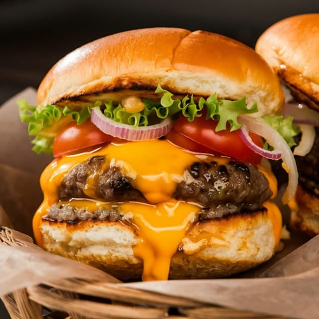 Hamburger Platter.