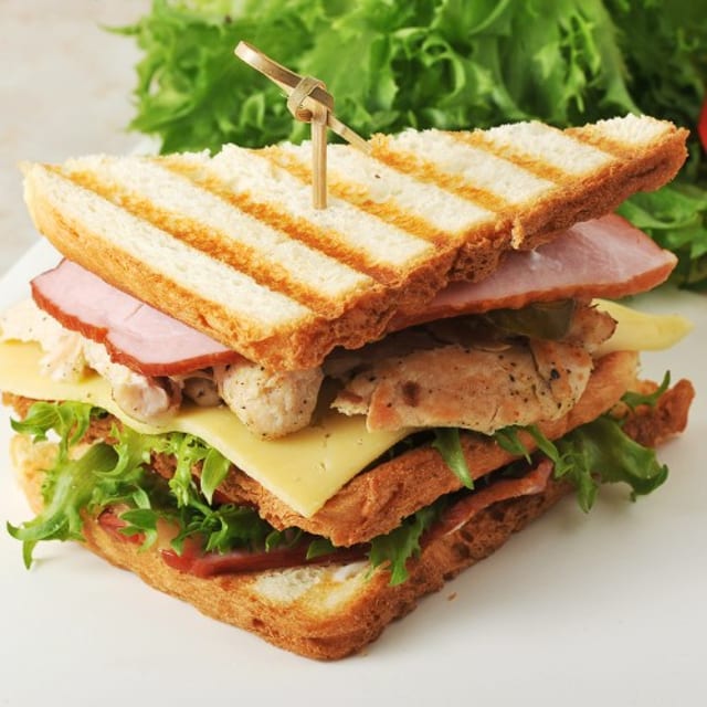 Chicken Tender Sandwich Platter.