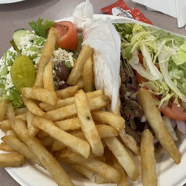 Gyro Platter.